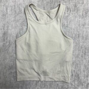 Lululemon Ebb to Street Cropped Racerback Tank Top
